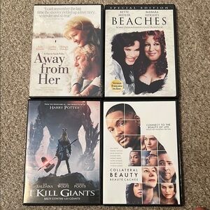 Drama DVD Movie Collection - Set of 4